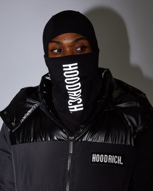 Pasamontañas Hoodrich Negro/reflectante Og Reflectante