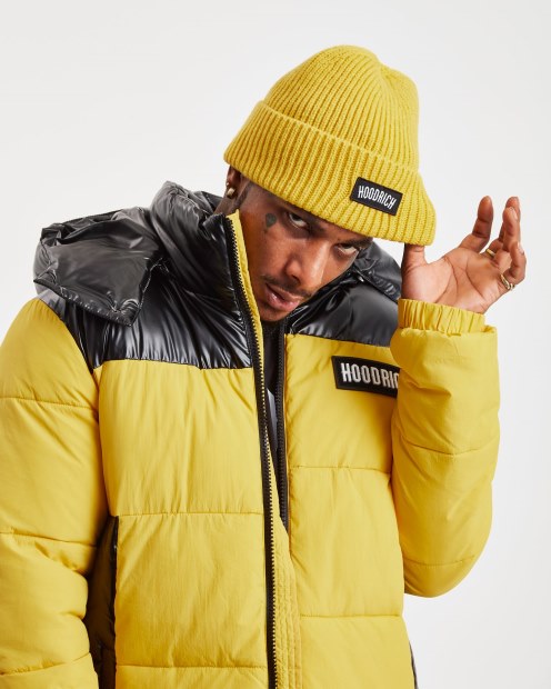 Gorro Hoodrich Og Core Amarillo/negro/blanco
