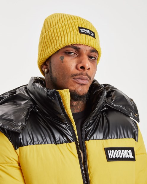 Gorro Hoodrich Og Core Amarillo/negro/blanco