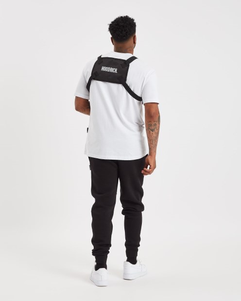 Bolso De Pecho Hoodrich Og Core Negro/blanco