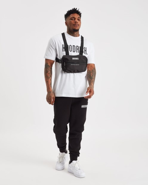 Bolso De Pecho Hoodrich Og Core Negro/blanco