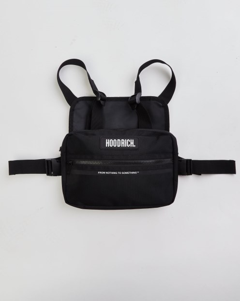 Bolso De Pecho Hoodrich Og Core Negro/blanco