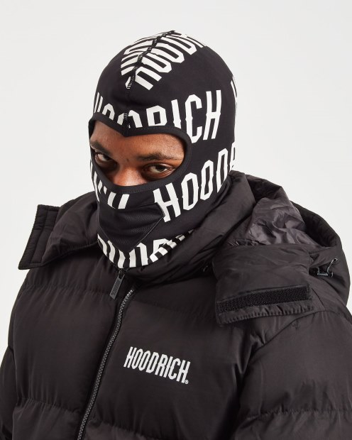 Pasamontañas Negro/blanco Hoodrich Og Large Repro