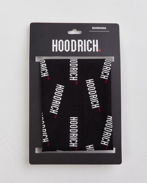 Og Repro Bandana Hoodrich Negro/blanco/rojo