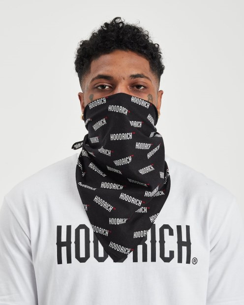 Og Repro Bandana Hoodrich Negro/blanco/rojo
