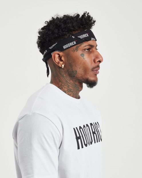 Og Repro Bandana Hoodrich Negro/blanco/rojo