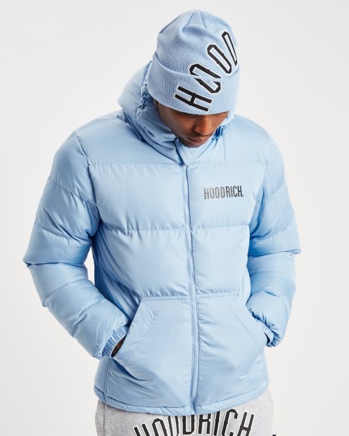 Gorro Og Stack Azul Bebé/negro/blanco Hoodrich