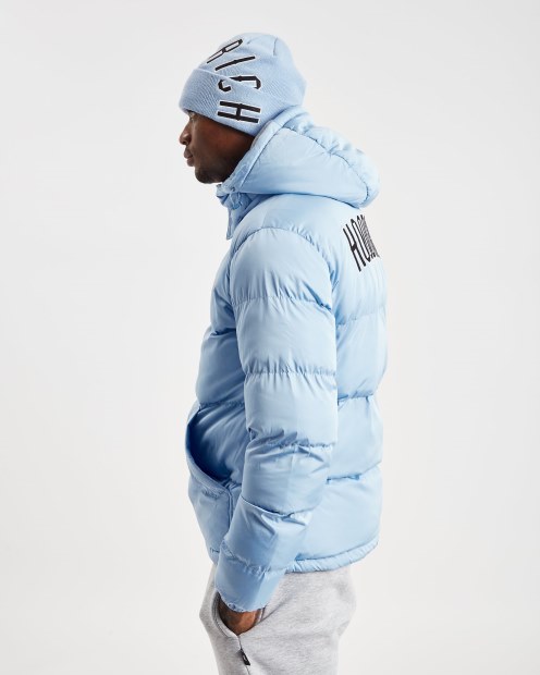 Gorro Og Stack Azul Bebé/negro/blanco Hoodrich