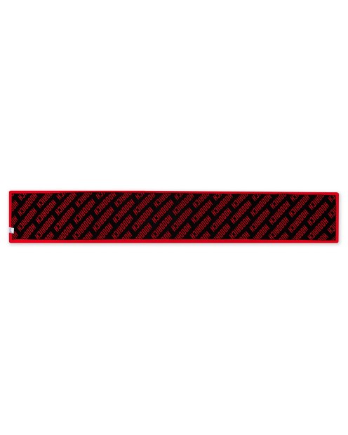 Bufanda Roja/negra/blanca Hoodrich Og Logo