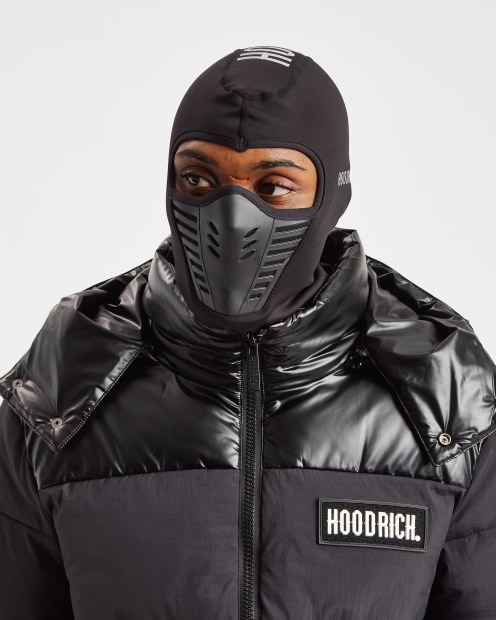 Pasamontañas Hoodrich Negro/reflectante Og Táctico