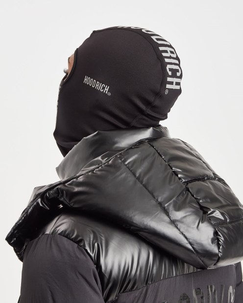 Pasamontañas Hoodrich Negro/reflectante Og Táctico