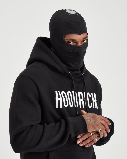 Pasamontañas Hoodrich Negro/reflectante Og