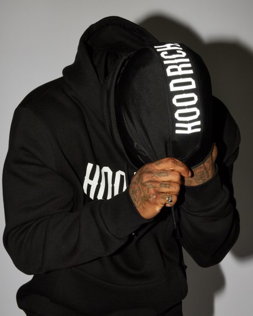 Pasamontañas Hoodrich Negro/reflectante Og