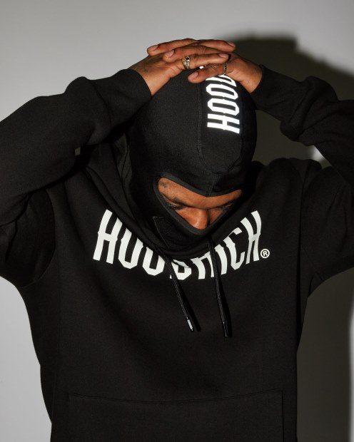 Pasamontañas Hoodrich Negro/reflectante Og