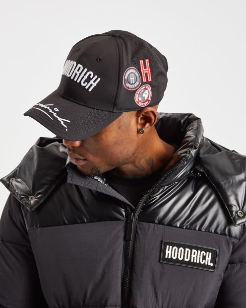 Gorra Negra/blanca/lychee Og Pacific Hoodrich