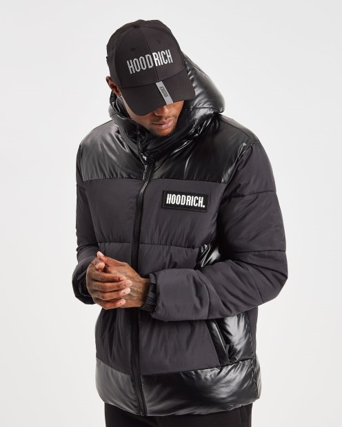 Gorra Táctica Og Negra/reflectante Hoodrich