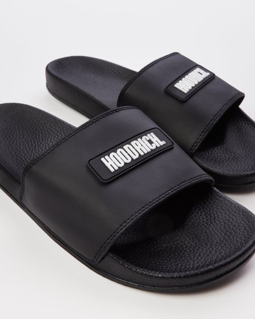 Deslizadores De Insignia OG Core Negros/blancos De Hoodrich