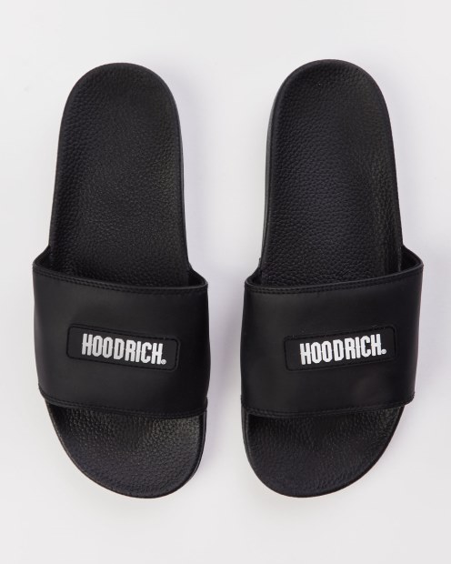 Deslizadores De Insignia OG Core Negros/blancos De Hoodrich