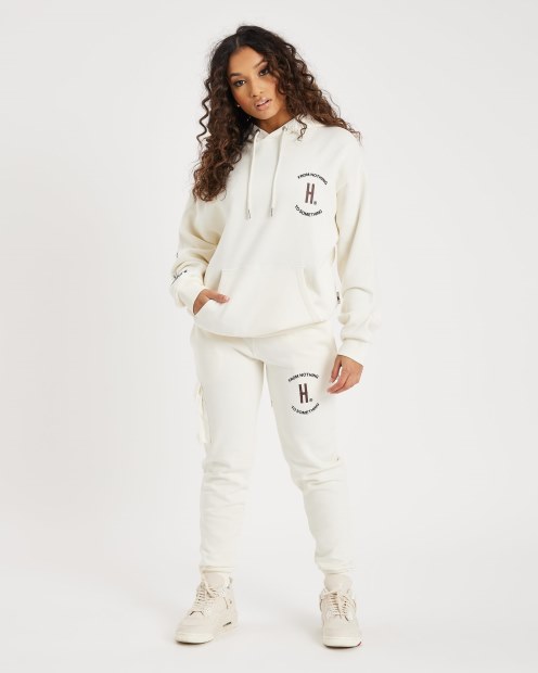 Egret/black/brunette Og Fetch Sudadera Con Capucha Hoodrich