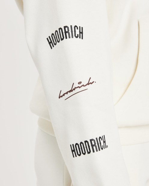 Egret/black/brunette Og Fetch Sudadera Con Capucha Hoodrich
