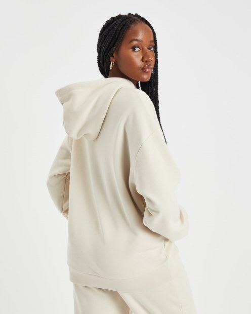 Hoodrich Og Storm Sudadera Con Capucha Avena/blanco