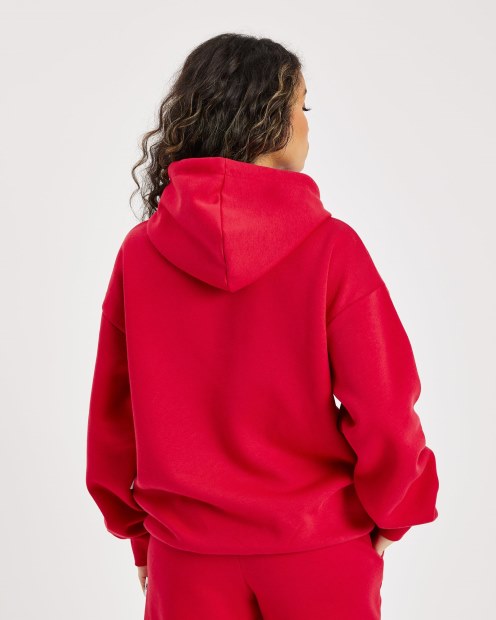 Sudadera Con Capucha Y Logo Pequeño De Hoodrich Lychee/white Og Storm