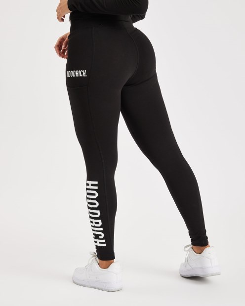 Negro/blanco (reabastecer) Hoodrich Og Intel Legging