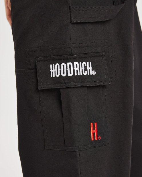 Pantalón Cargo Og Combat Negro/blanco Hoodrich