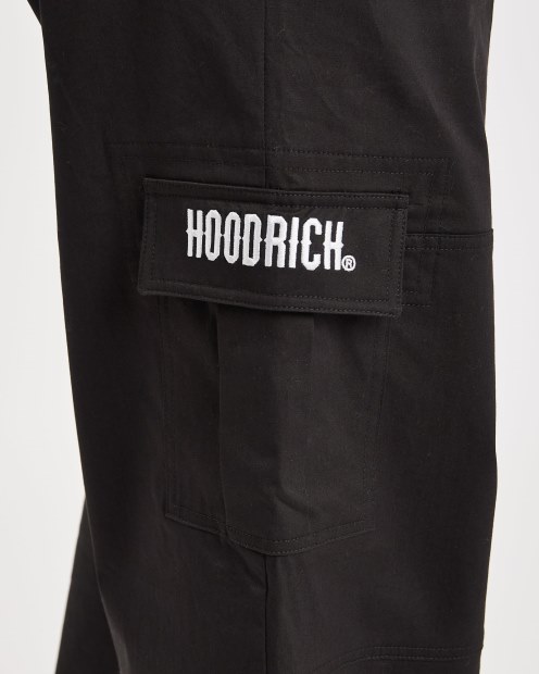 Pantalón Cargo Og Combat Negro/blanco Hoodrich