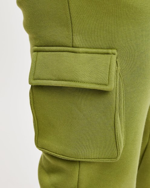 Joggers Og Luna Cargo Verde Oliva/negro Hoodrich