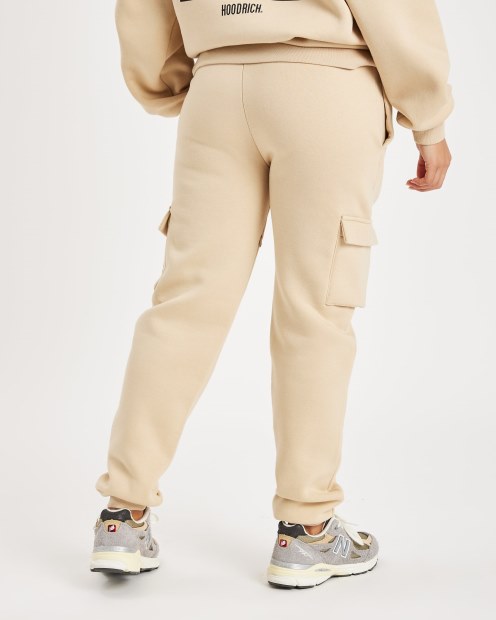 Joggers Cargo Hoodrich Og Frenzy Crema Irlandesa/negro/marrón