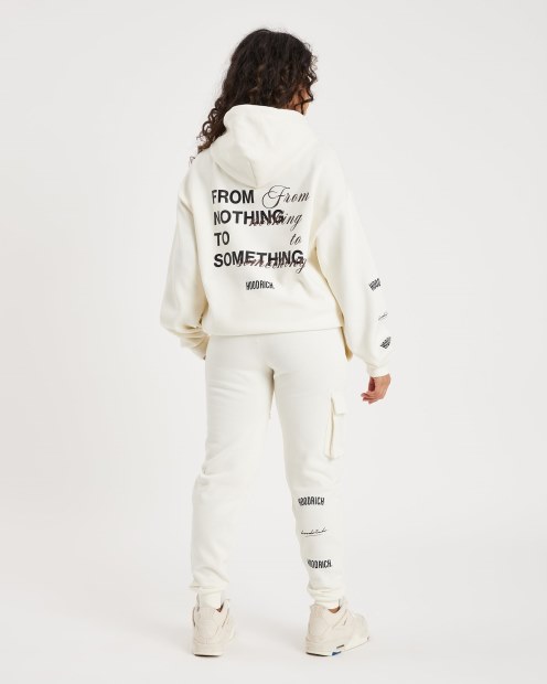 Joggers Egret/black/brunette Og Fetch Cargo Hoodrich
