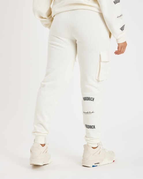 Joggers Egret/black/brunette Og Fetch Cargo Hoodrich