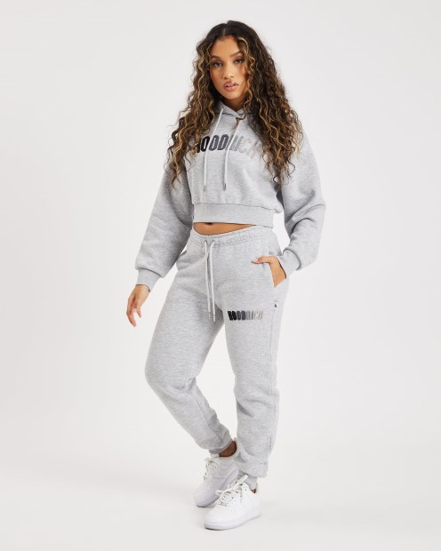 Joggers Hoodrich Gris Jaspeado/gris (reposición) Og Kraze