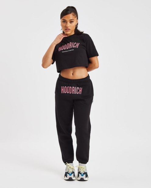 Joggers Hoodrich Og Brisa Negro/blanco/rosa