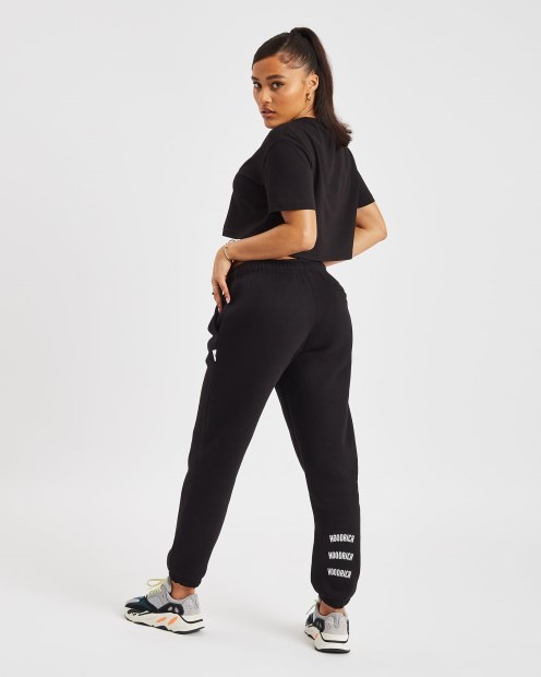 Joggers Hoodrich Og Brisa Negro/blanco/rosa