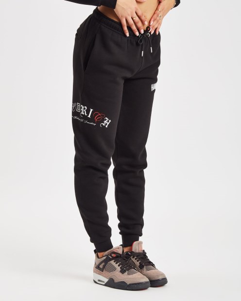 Joggers Rich Og Calor Con Capucha Negra/blanca/roja