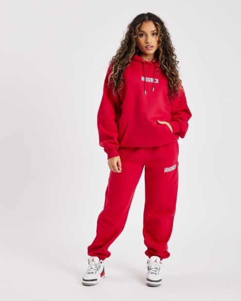 Joggers Og Storm Con Logo Pequeño Hoodrich Lichi/blanco
