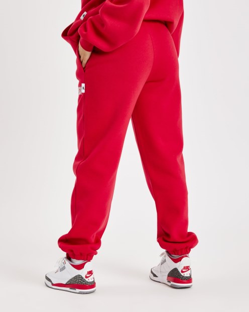 Joggers Og Storm Con Logo Pequeño Hoodrich Lichi/blanco