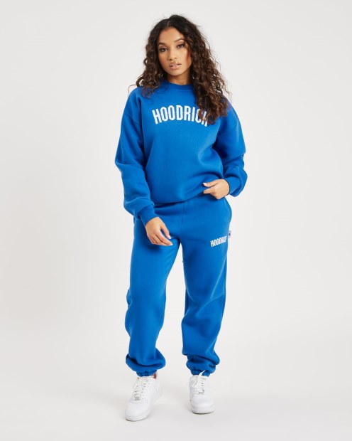 Sudadera Básica Og Azul/blanco Hoodrich