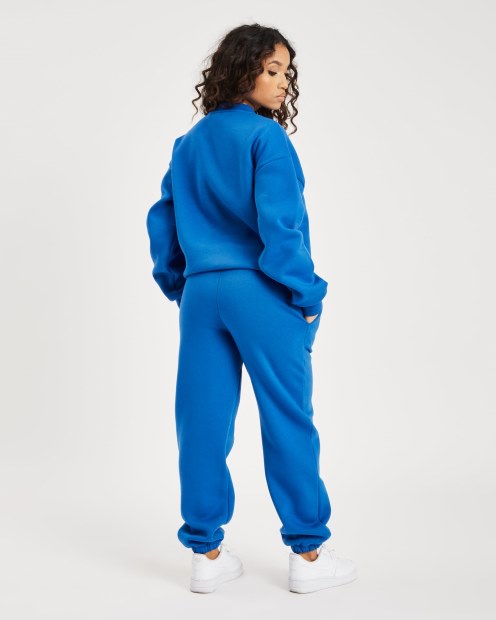 Sudadera Básica Og Azul/blanco Hoodrich