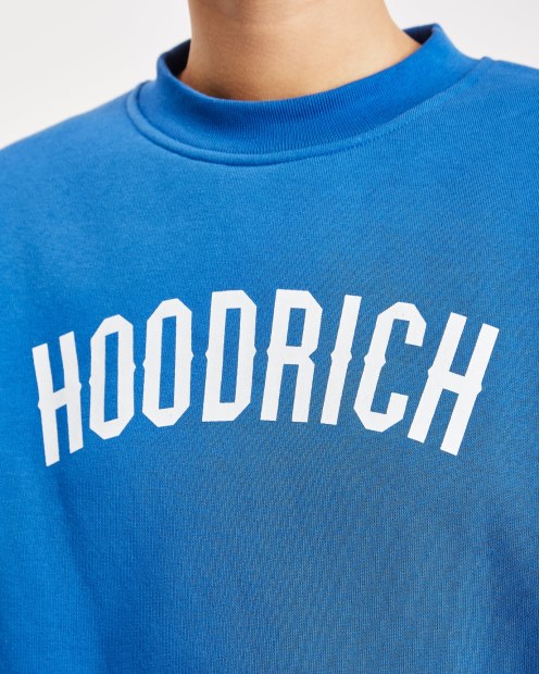 Sudadera Básica Og Azul/blanco Hoodrich