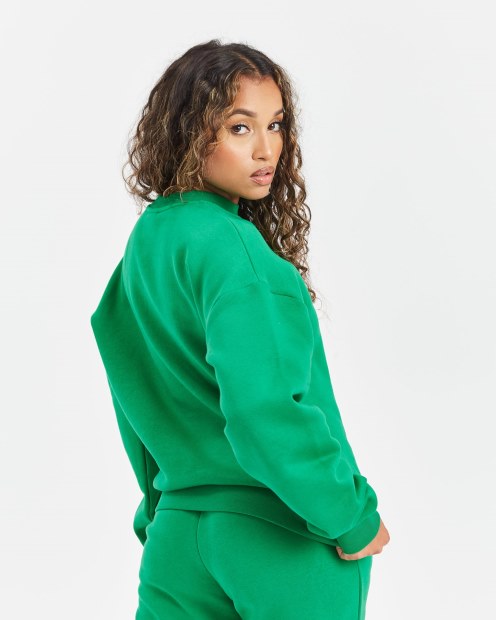 Sudadera Hoodrich Og Storm Con Logo Pequeño Verde/blanco