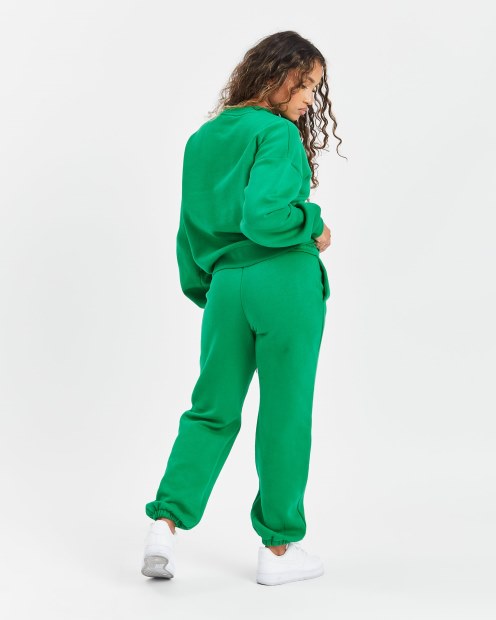 Sudadera Hoodrich Og Storm Con Logo Pequeño Verde/blanco