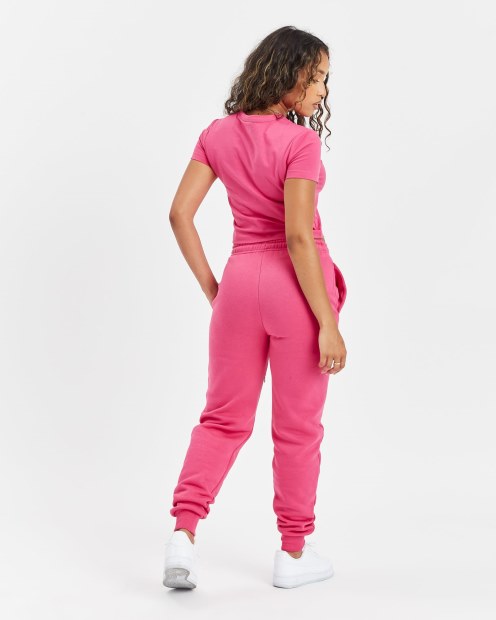 Camiseta Ajustada Og Storm Rosa/blanco Hoodrich