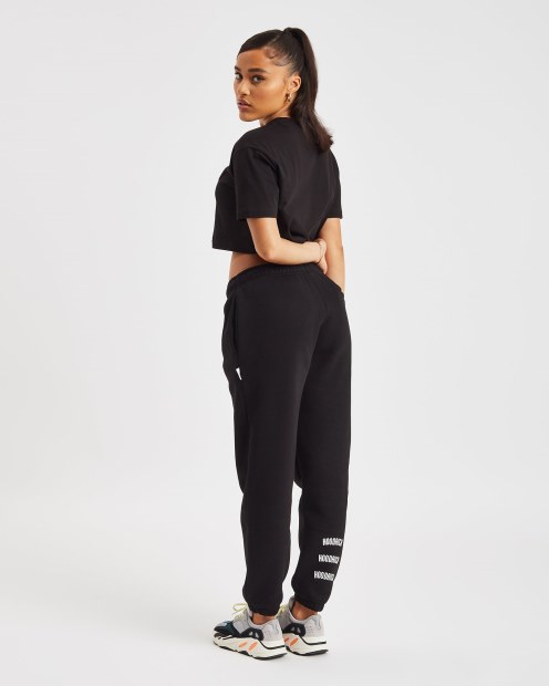 Hoodrich Camiseta Corta Negra/blanca/rosa Og Brisa