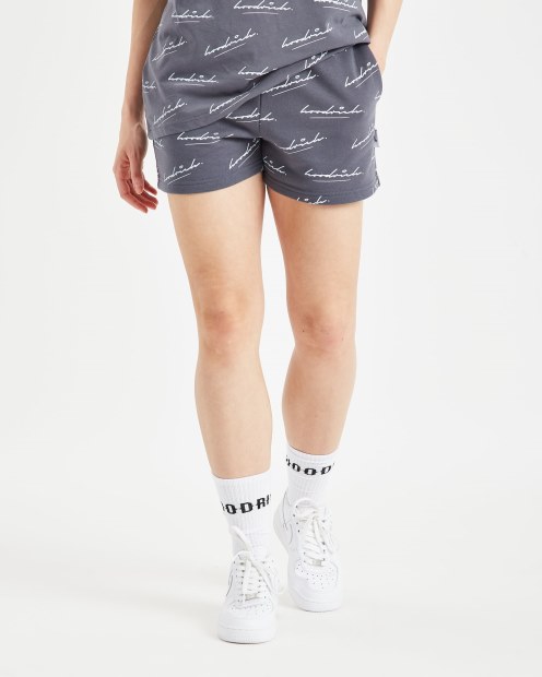 Pantalones Cortos Hoodrich Og Base Iron Gate/oyster