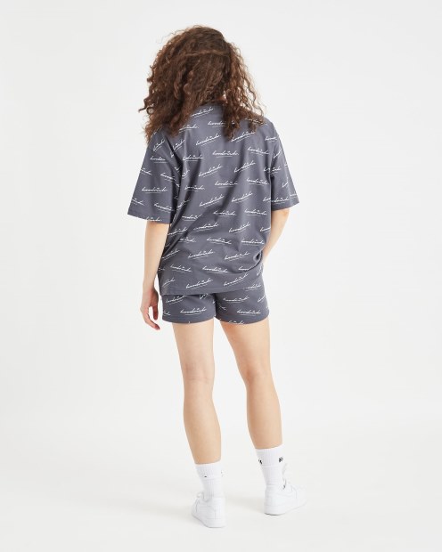 Pantalones Cortos Hoodrich Og Base Iron Gate/oyster