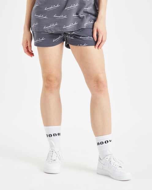 Pantalones Cortos Hoodrich Og Base Iron Gate/oyster